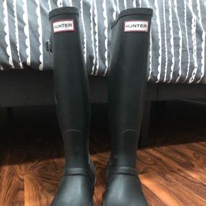 Hunter rain boots